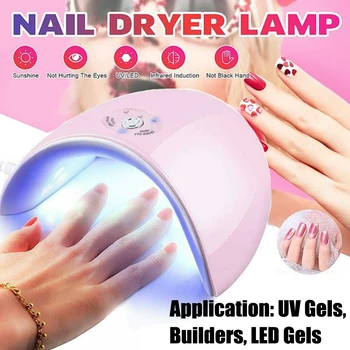 

36W UV LED USB Nail Dryer Auto-sensing Quick-drying Varnish Dryer Nail Lamp Professional Nail Art Manicure Tools Home Use