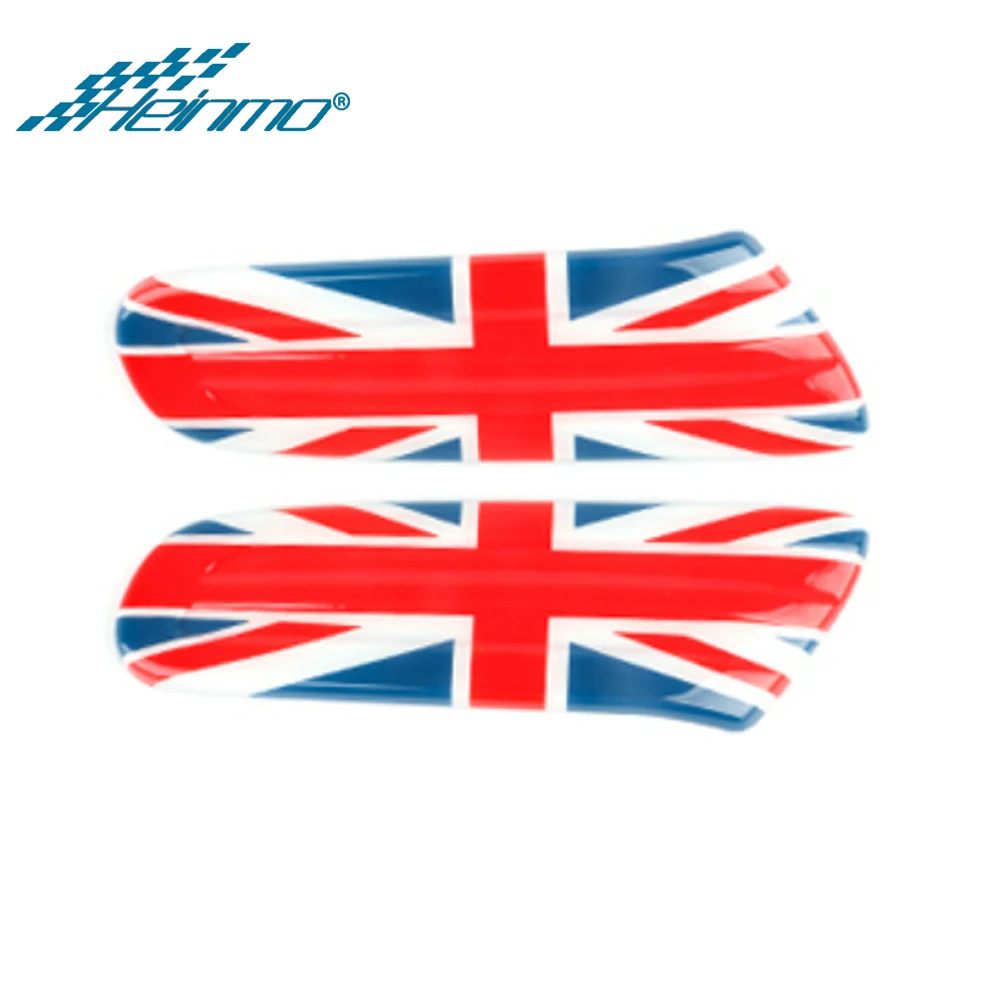 UnionJack F55 F56 57 Для Mini Cooper F54 автомобильный стикер для Mini F56 поворотник крыло крышка для Mini Cooper F55 F57 F56 автомобильный стиль аксессуары наклейка - Название цвета: UnionJack F55 F56 57