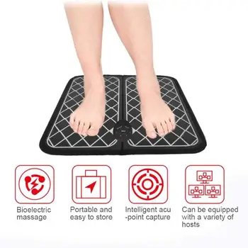 

EMS Electric Foot Massager Cushion Feet Muscle Stimulator Foot Massage Mat Improve Blood Circulation Relieve Pain Health Care