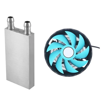 

Aluminum Liquid-Water Cooling Block for Computer Cpu Radiator & CPU Cooler Radiator Computer Mute Cooling Fan for