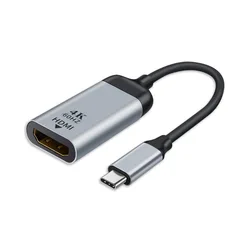 4K USB C to VGA/DP/HDMI-compatible/Mini DP Cable Type C to HDM Thunderbolt 3 Adapter for MacBook Pro Samsung S20 4K UHD USB-C