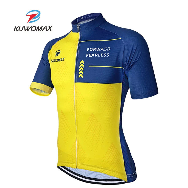 KUWOMAX велосипед Pro Велоспорт Джерси Ropa Ciclismo мотобайк, велосипед, велотренажер одежда летняя одежда для велоспорта рубашка Майо Ciclismo - Цвет: AK-DS-03601
