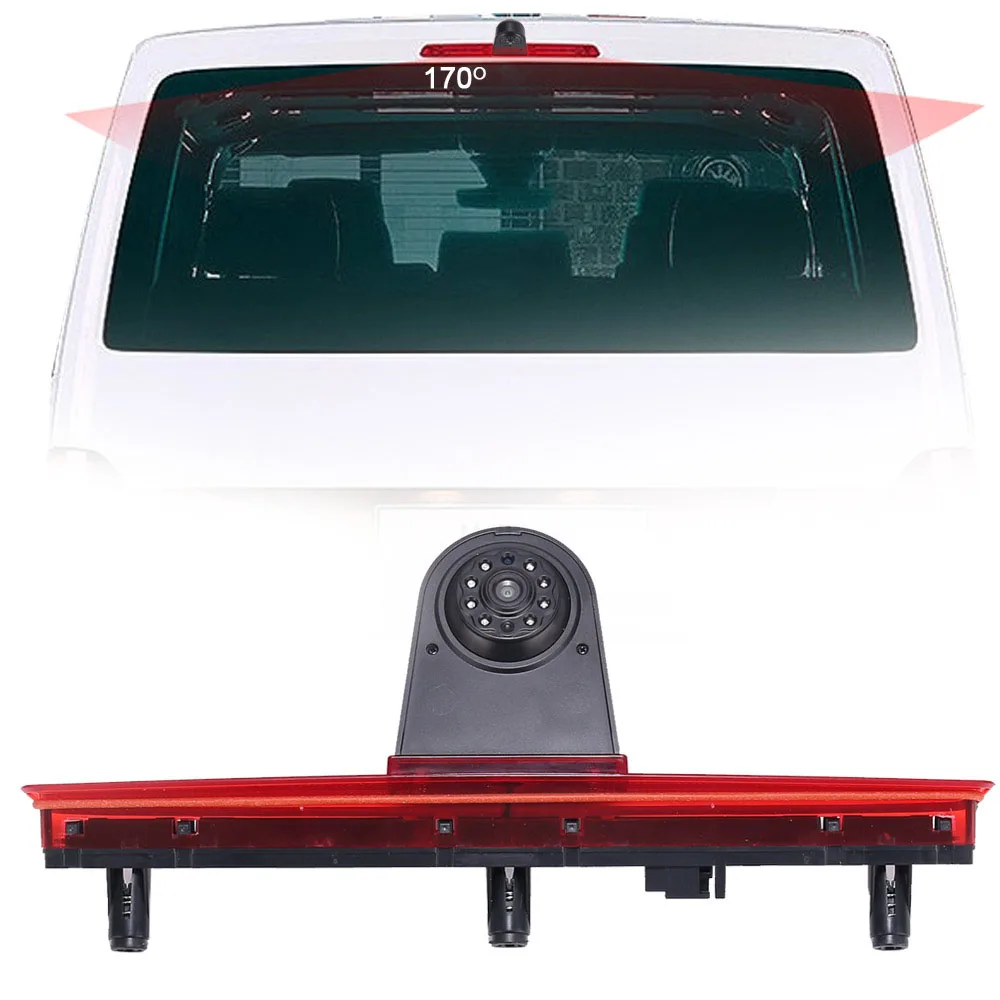 Автомобильный стоп сигнал HD CCD с камерой заднего вида для парковки VW Volkswagen T5