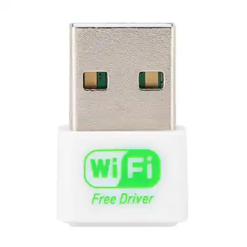 

Wifi USB Wireless Adapter Wireless Wifi Dongle Adapter Receiver for Desktop Laptop New