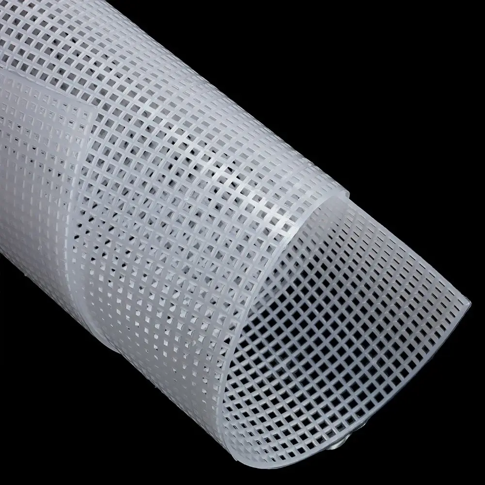 Plastic Mesh Cloth For Bag Rug Thread Hook Craft Supplies DIY Handcraft Latch Hook Bags Made Plastic Grid Sewing Accessories