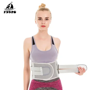 

FDBRO Waist Support Belt Orthopedic Posture Corrector Brace Waist Trimmer Belt Lower Back Lumbar Support Belt Waist Trainer