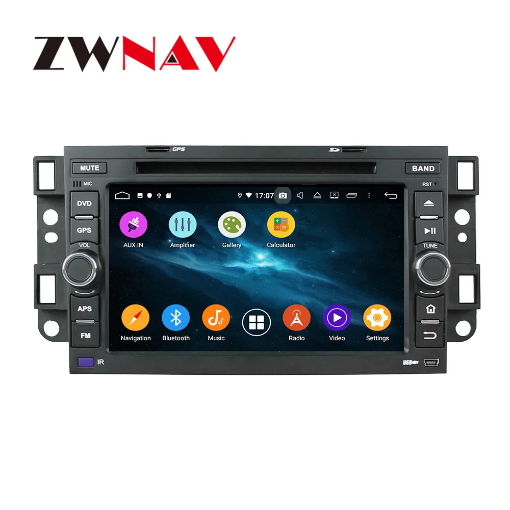 Android 9 4+ 64G DSP ips Автомобильный плеер gps навигация для Chevrolet Aveo Epica Captiva головное устройство мультимедийный Кассетный плеер рекордер
