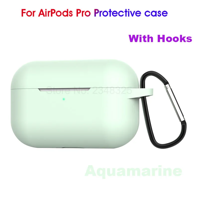 10 Чехол для наушников Airpods Pro, полный чехол, чехол для Airpods Pro, беспроводная bluetooth-гарнитура с крючками, чехол для Air pods Pro - Color: 10