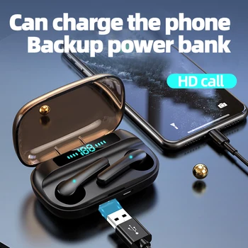 

JS33 TWS Touch Wireless Bluetooth Earphone Noise Reduction Stereo Sport Headset with microphone Binaural Call Headphone 2020 new