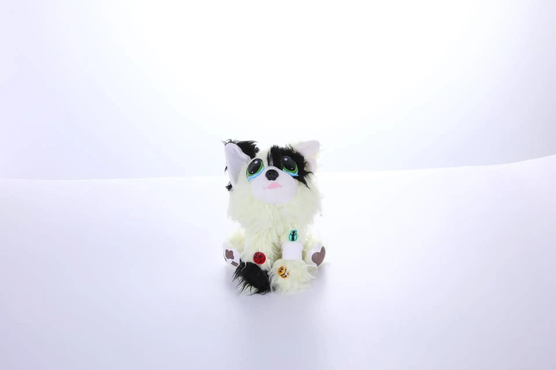 Stuffed Children Gift Animal Jumping Dog Minnie Mouse Stuffed Animals Toys for Children Toys for Girls Kawaii Plush Toy - Цвет: beige dog