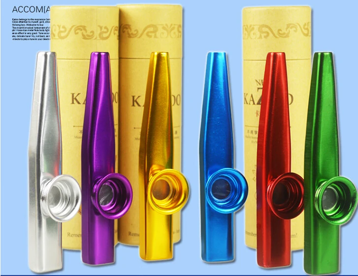 Металлический Казу, укулеле компаньон kazoo