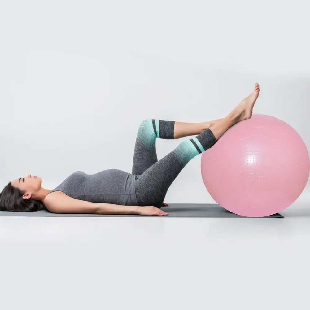 Produits De Fitness Balle De Yoga 1Pc Rose12 - Sport