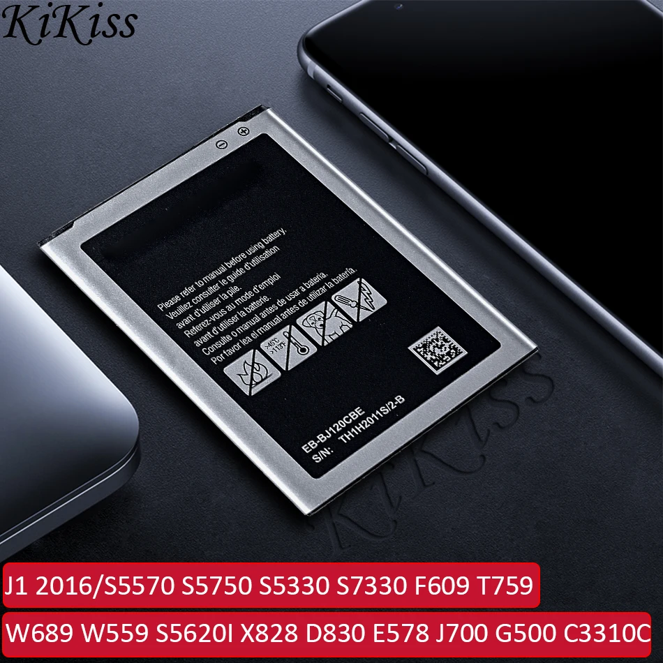 Аккумулятор для Samsung Galaxy J1 2016/S5570 S5750 S5330 S7330 F609 SGH-E251 T759 W689 W559 S5620I X828 D830 E578 J700 G500 C3310C |