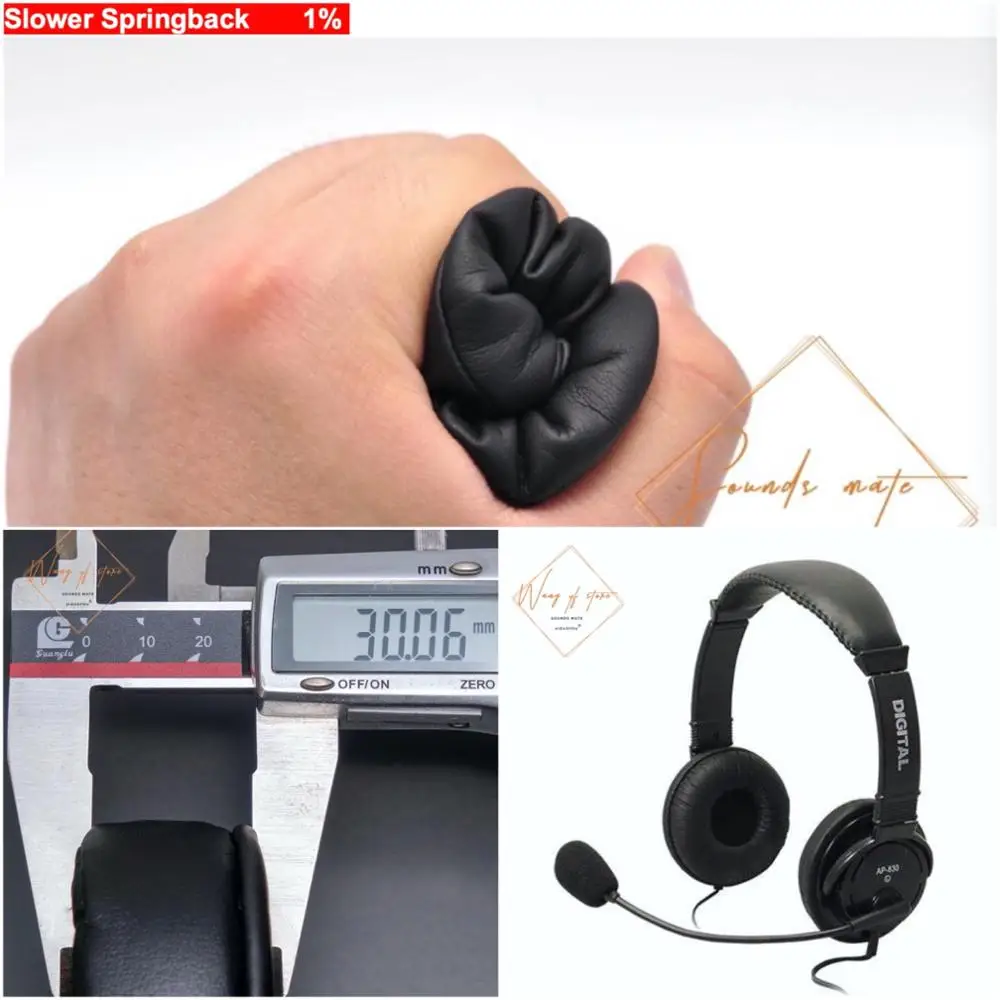 

Super Thick Soft Memory Foam Ear Pads Cushion For Sven AP-830 Headphone Perfect Quality, Not Cheap Version