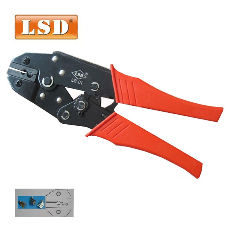 

LS-01 hand crimping tool,crimp plier for non-insulated heating film terminal and connector crimping tool