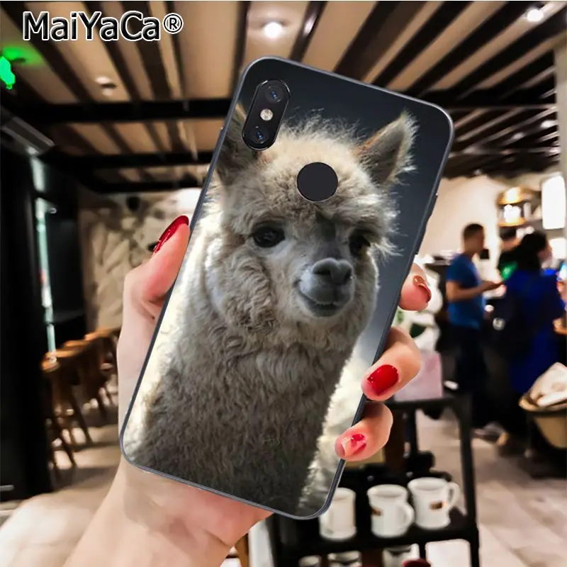 MaiYaCa Cute Animal Alpaca lama Llama Colorful Phone Case for Xiaomi Redmi8 4X 6A Redmi Go Redmi5 5Plus Note7 8ProA1 A2Lite - Цвет: A9