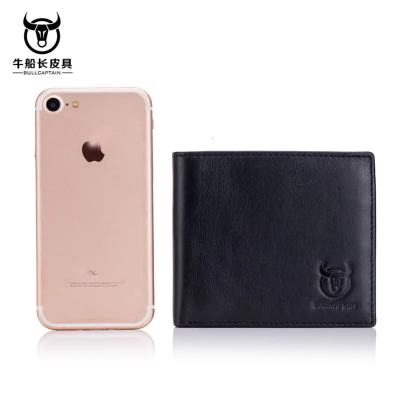 Head Layer Cowhide Man Leisure Time Business Affairs Certificates Doka Position Genuine Leather Cross Section Wallet Purse