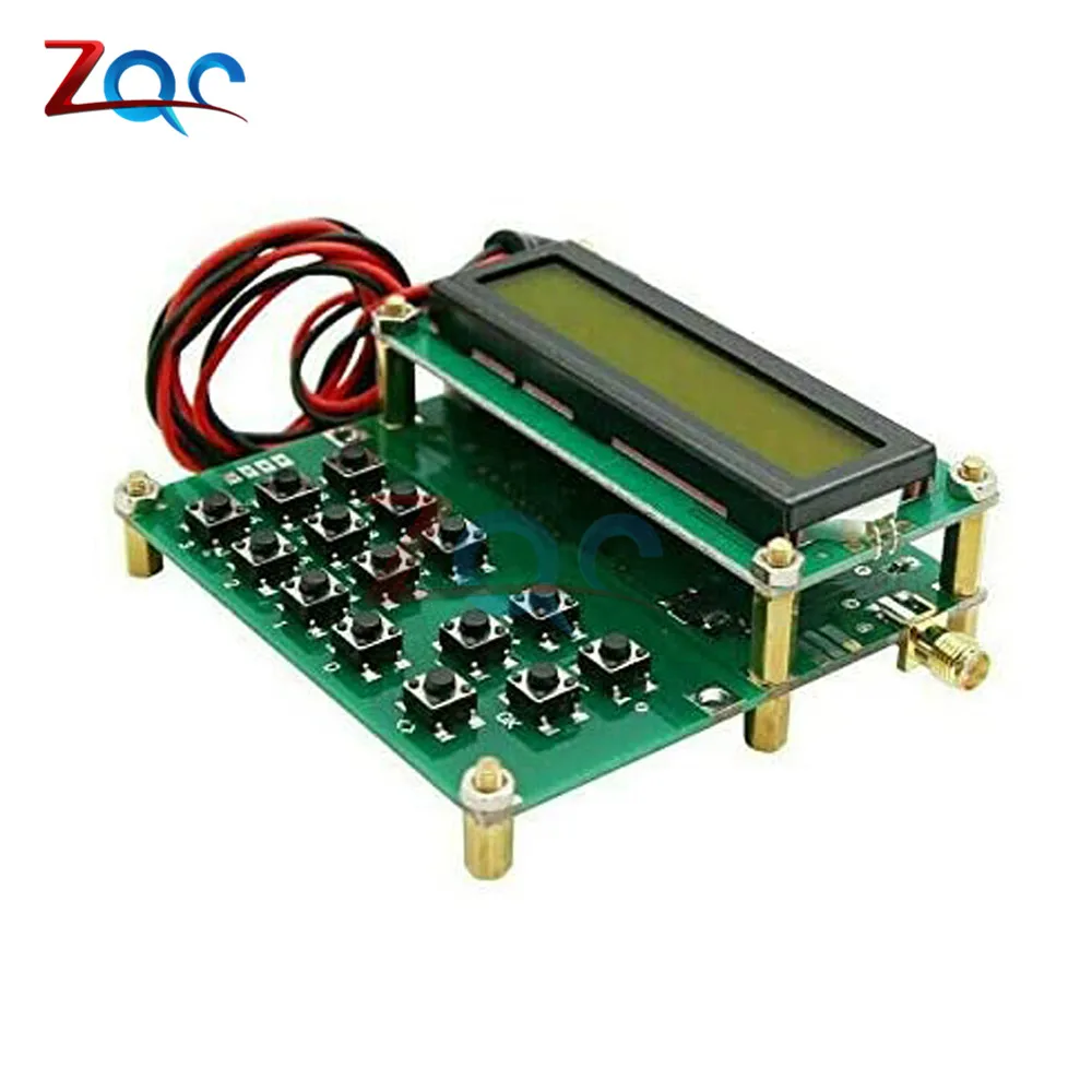 1602LCD радиочастотный генератор сигналов 35 МГц 4000 источника времени ADF4351 VFO HXY D6 V1.02 DC