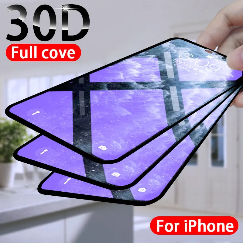 Защитная пленка для экрана iPhone 12 11 Pro Max XR X XS Max SE 2020 закаленное стекло для iPhone 7 8 6 6s Plus 5 5s|Защитные стёкла и плёнки| | АлиЭкспресс