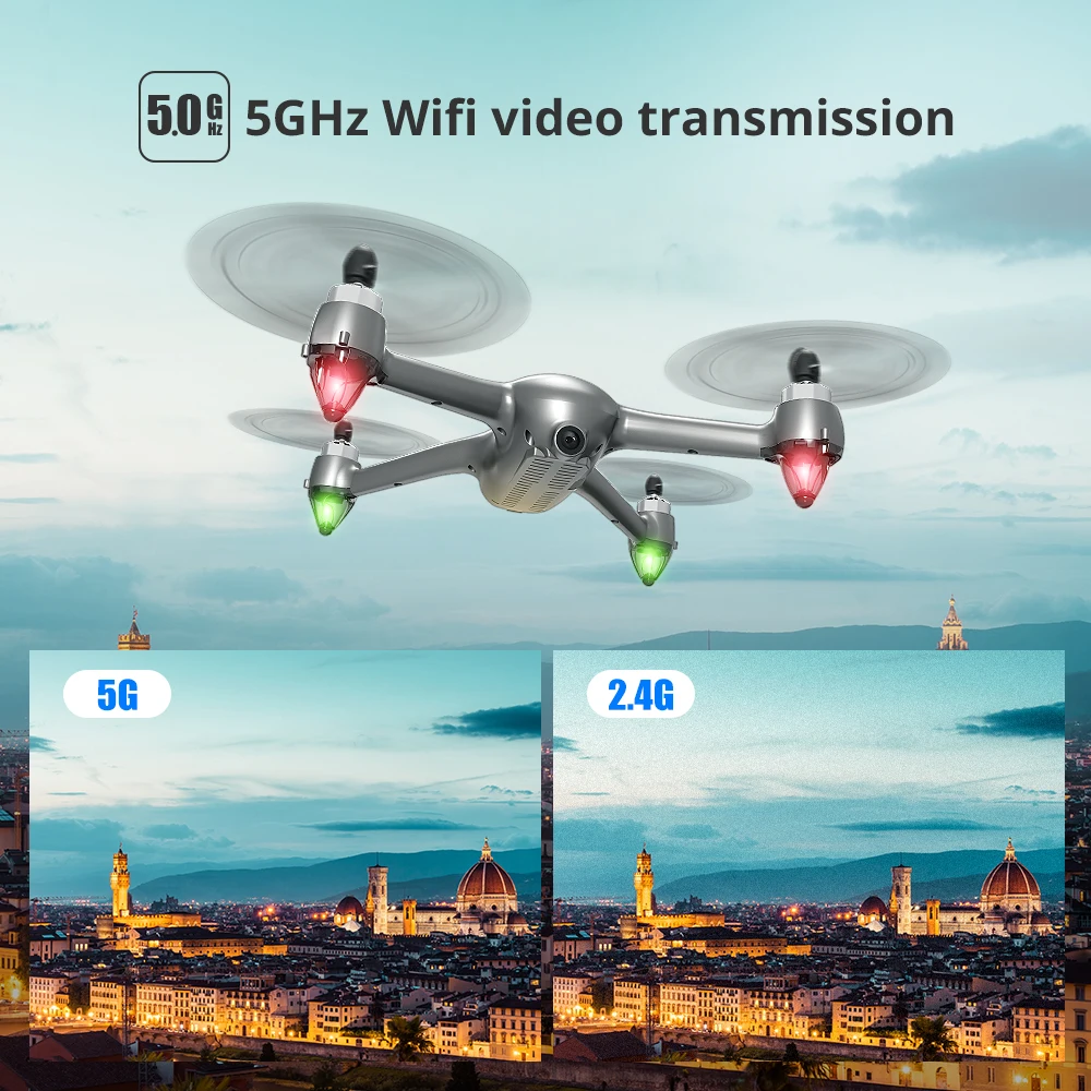 Профессиональный gps-дрон с 1080P HD камерой 5G Wifi FPV Live Video 160 ° FOV широкоугольная радиоуправляемая беспилотная Камера вертолет Квадрокоптер