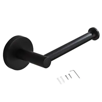 

Stainless Steel Wall Mounted Bathroom Towel Rail Single Bar Rack Holder Shelf