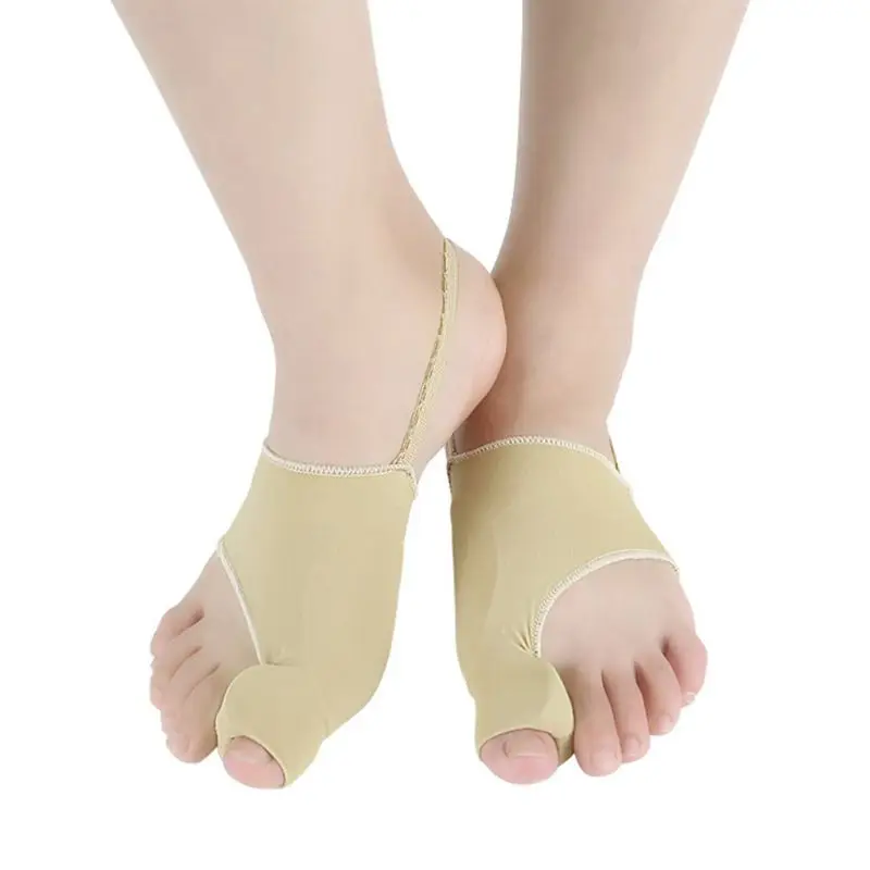 2 шт./пара корректор для большого пальца стопы можно шина Поддержка корректор обеспечит защиту круглые сутки разделители для пальцев ног с СЭБС Pad вальгусная деформация первого пальца стопы боль рельеф выпрямитель - Цвет: M