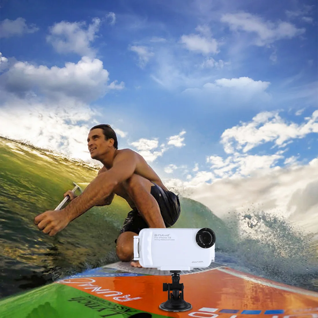 40 м/130 футов, водонепроницаемая сумка для плавания, чехол для iphone xr, чехол для съемки видео под водой, чехол для iphone 7 8plus xs max, чехол