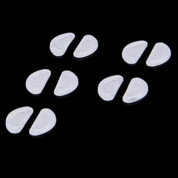 

5 Pair Nose Pad For Sunglasses Adhesive Silicone Glasses Eyewear Accessories Non-Slip D Shape Eyeglass Thin Spectacles