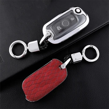 

Flip fur car key case key cover For Buick OPEL Astra G H J Mokka Insignia Vectra Meriva Corsa Zafira AVEO CRUZE Car Accessories