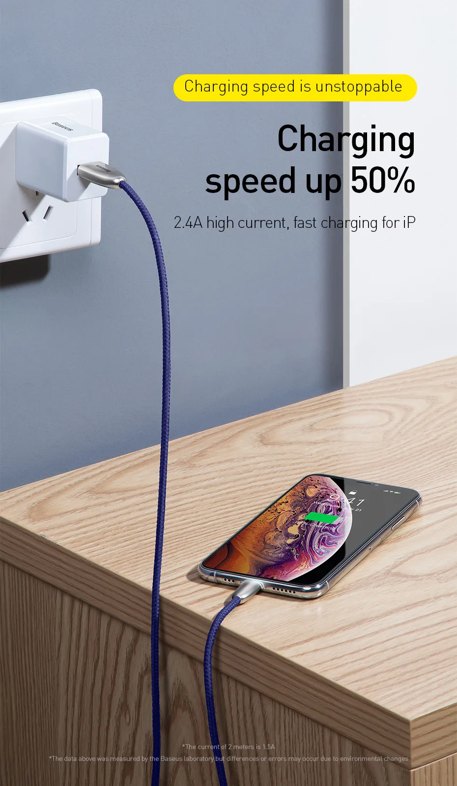 Светодиодный usb-кабель со светом зарядное устройство для iPhone xs max xr x 8 7 6s plus 5s ipad pro Кабель для быстрой зарядки данных для apple lightning Кабель 1 м