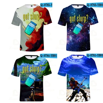 

6 To 19 Years Kids Battle Royale T-shirt Shooting Game 3D Tshirt Boys Girls Cartoon T-shirt Tops Victory Gaming Teen Clothes
