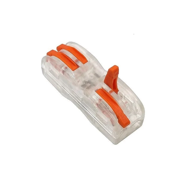 SPL-2C PCT-222 412/413/414 Wo компактный проводной соединитель проводник клеммный блок с рычагом 415-0,08 мм2 SPL-2/3 LSA-1/5 Go - Цвет: SPL-2C
