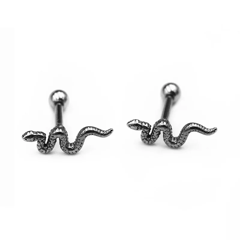 

Stainless Steel Casting Sanke Ear Cartilage Piercing Jewelry Ear Targus Body Jewelry