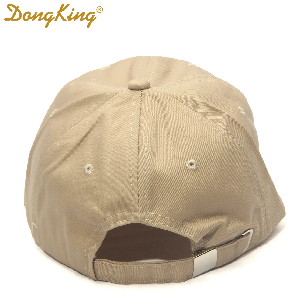 DongKing Классическая Кепка для папы, неструктурная бейсболка, s хлопок, 6 панелей, шляпа для мужчин и женщин, унисекс, простые шапки, мягкие регулируемые Твердые крышки
