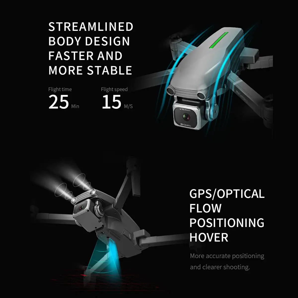 4K 5G камера дроны 1 км дистанционного 600 м/800 м Wi-Fi передача изображения Режим высокой фиксации складной рычаг RC Квадрокоптер позиционирование в реальном времени