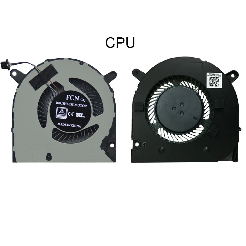 CPU 냉각 팬 Dell G3 3590 G3-3590 0160GM 160GM 04NYWG 4NYWG GPU 그래픽 카드 쿨러 팬 새로운 EG75070S1 1c015 1C060 S9A