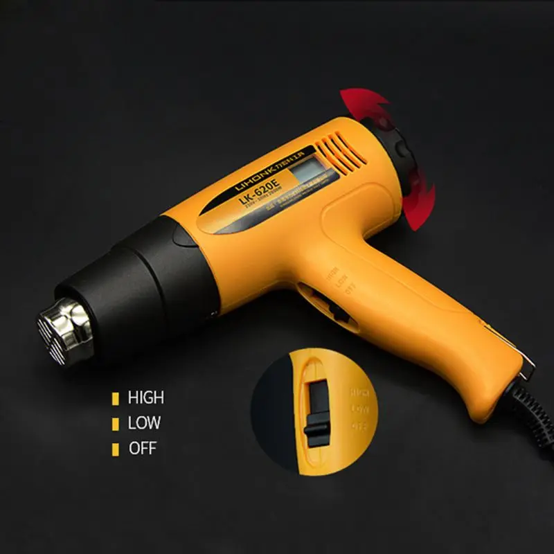Тепловая пушка 220 в 2000 Вт регулятор температуры воздуха регулятор громкости CHN разъем горячего воздуха CORC