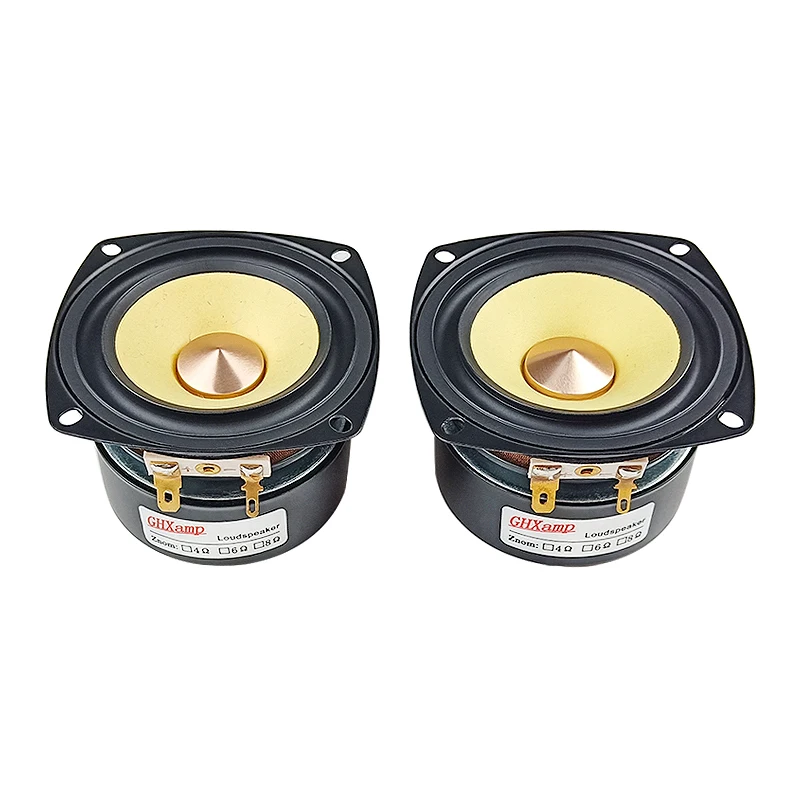 GHXAMP 3 Inch Full Range Speaker 4Ohm 15W HIFI Car