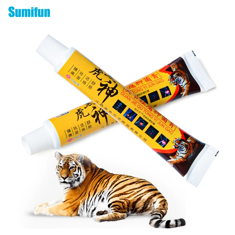 20g Tiger Balm Analgesic Cream Rheumatoid Arthritis Joint Back Pain Relief Medical Plaster Knee Muscle Sprain Herbal Ointment | Красота и