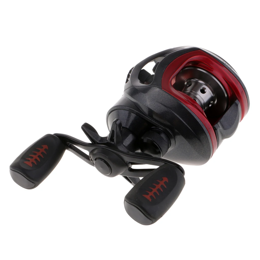 Супер гладкая катушка baitcasing 7,0: 1 Передаточное отношение 3+ 1 подшипники, 12lbs Макс сопротивление