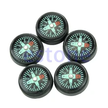 5/20 шт. мини карманный фонарь для выживания маленькие компасы для Пеший туризм кемпинг на открытом воздухе M7DC