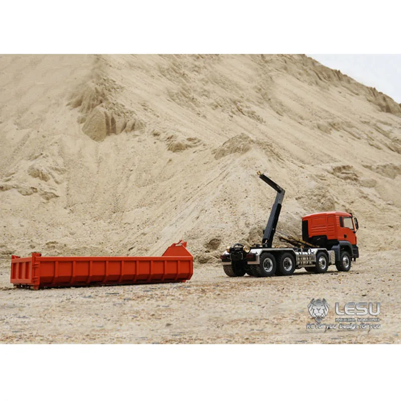 1/14 LESU RC MAN TGS Hydraulic Dumper 8x8 Truck Tipper|Радиоуправляемые грузовики| |