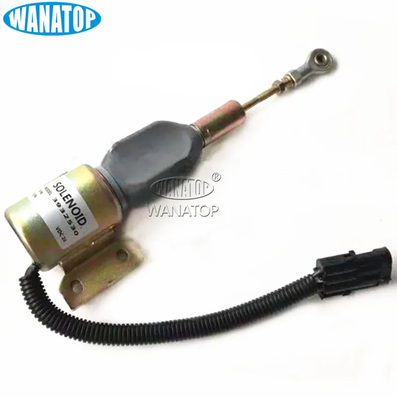 24V соленоидный выключатель 3932530 3939701 SA-4756-24 SA-4891-24 для CUMMINS 4BT, 6BT5. 9 hyundai мини-экскаватор