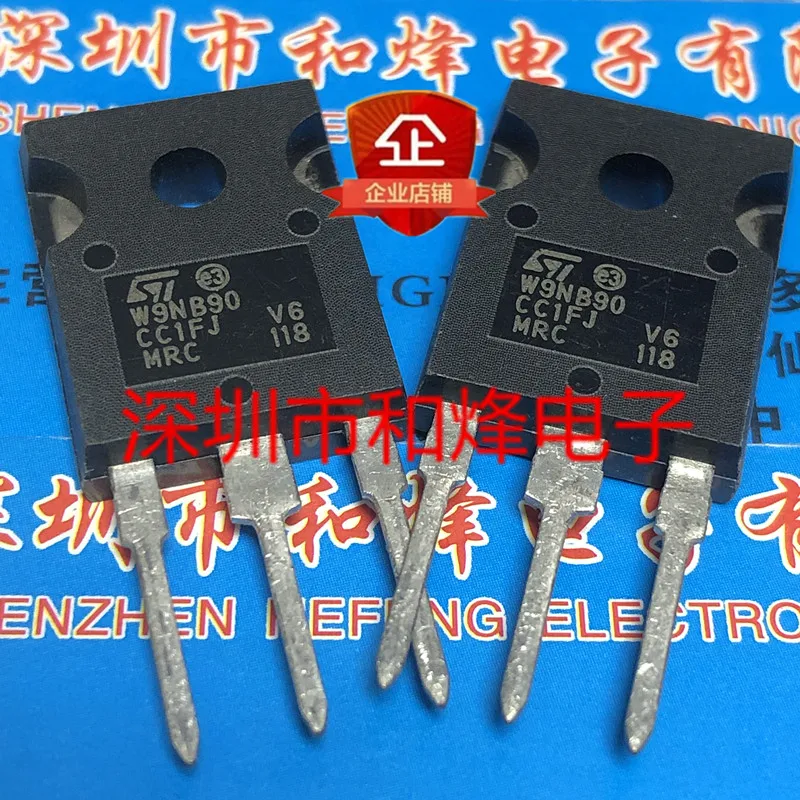 

10PCS STW9NB90 W9NB90 TO-247 900V 9.7A