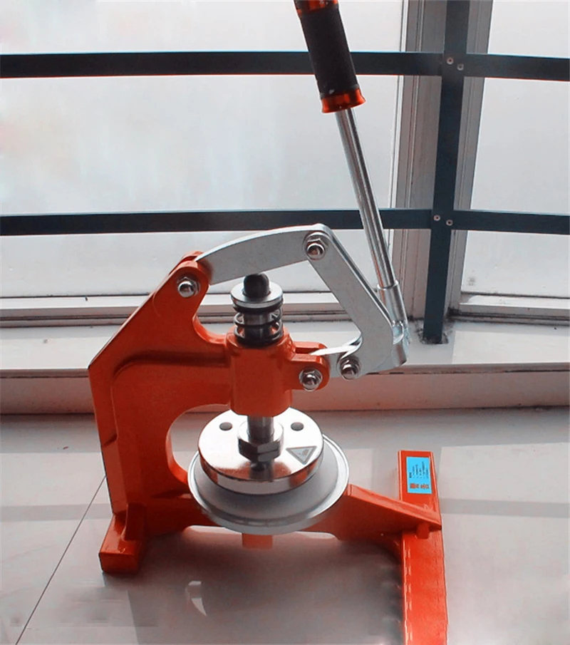 Пробоотборник ткани Ручной пресс для текстильной Круглый диск пробоотборник