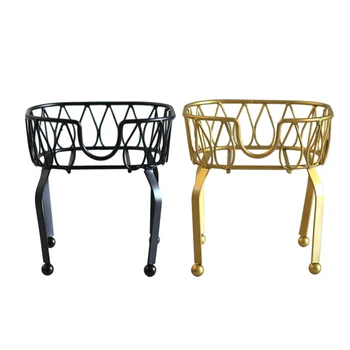 

Wine Bucket Iron Juice Tea Beer Holder Stand Drink Dispenser Round Stand Basket Party Party Bar Pub Home Kitchen Decor Supplies