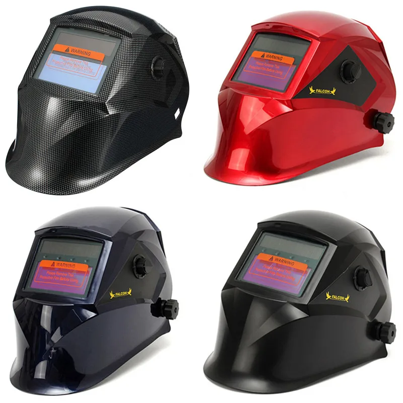 

4 Colors Auto Darkening Solar Welding Helmet Mask with Grinding Function