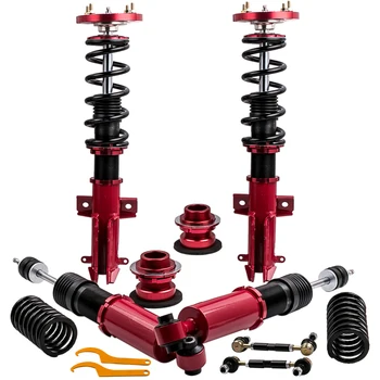 

Coilovers Kits for Ford Mustang 05-14 Adj Damper Shocks Shocks Absorbers for Convertible Sedan 05-14 24 Ways Damper Spring