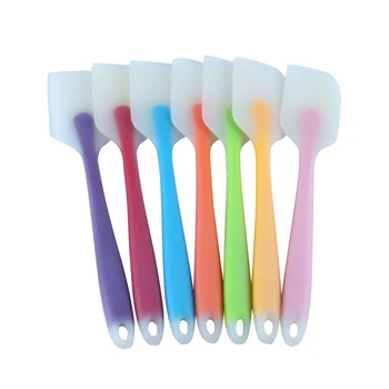 

Butter Scraper Silicone Spatula Baking Scraper Cream Chocolate Spreader Handled Cake Spatula Pastry Tools for Cooking Cake