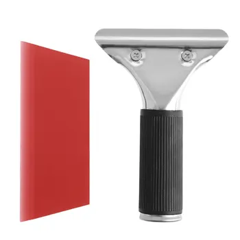 

Car Auto Window Film Tinting Squeegee Razor Blade Scraper Tool With Handle Q9QD
